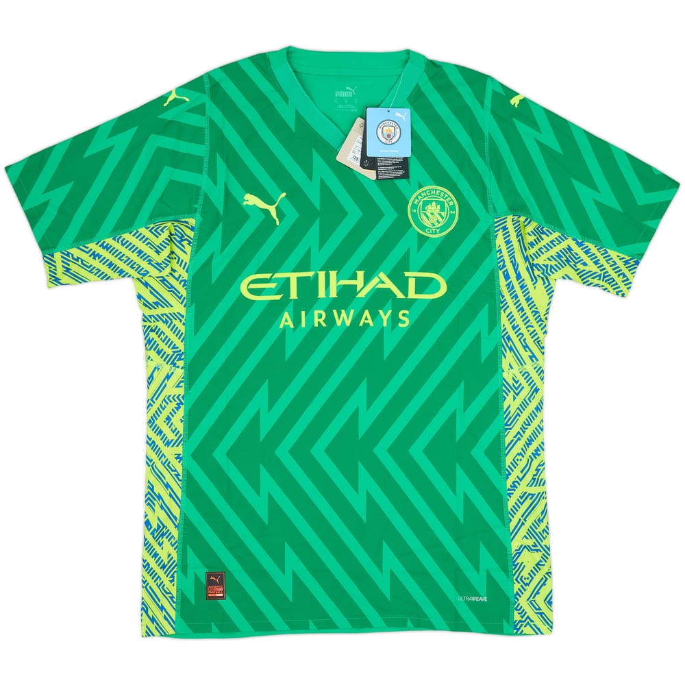 2023-24 Manchester City Authentic GK S/S Shirt (XL)