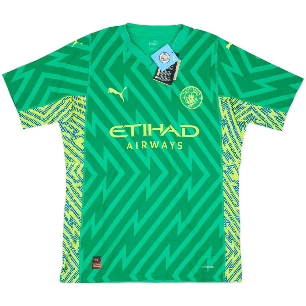 2023-24 Manchester City Authentic GK S/S Shirt (XL)