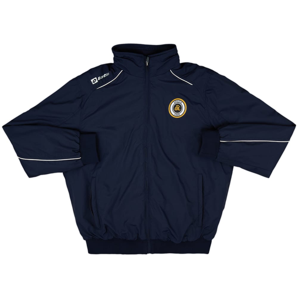 2013-14 Spezia Lotto Padded Bench Coat - 8/10 - (XL)