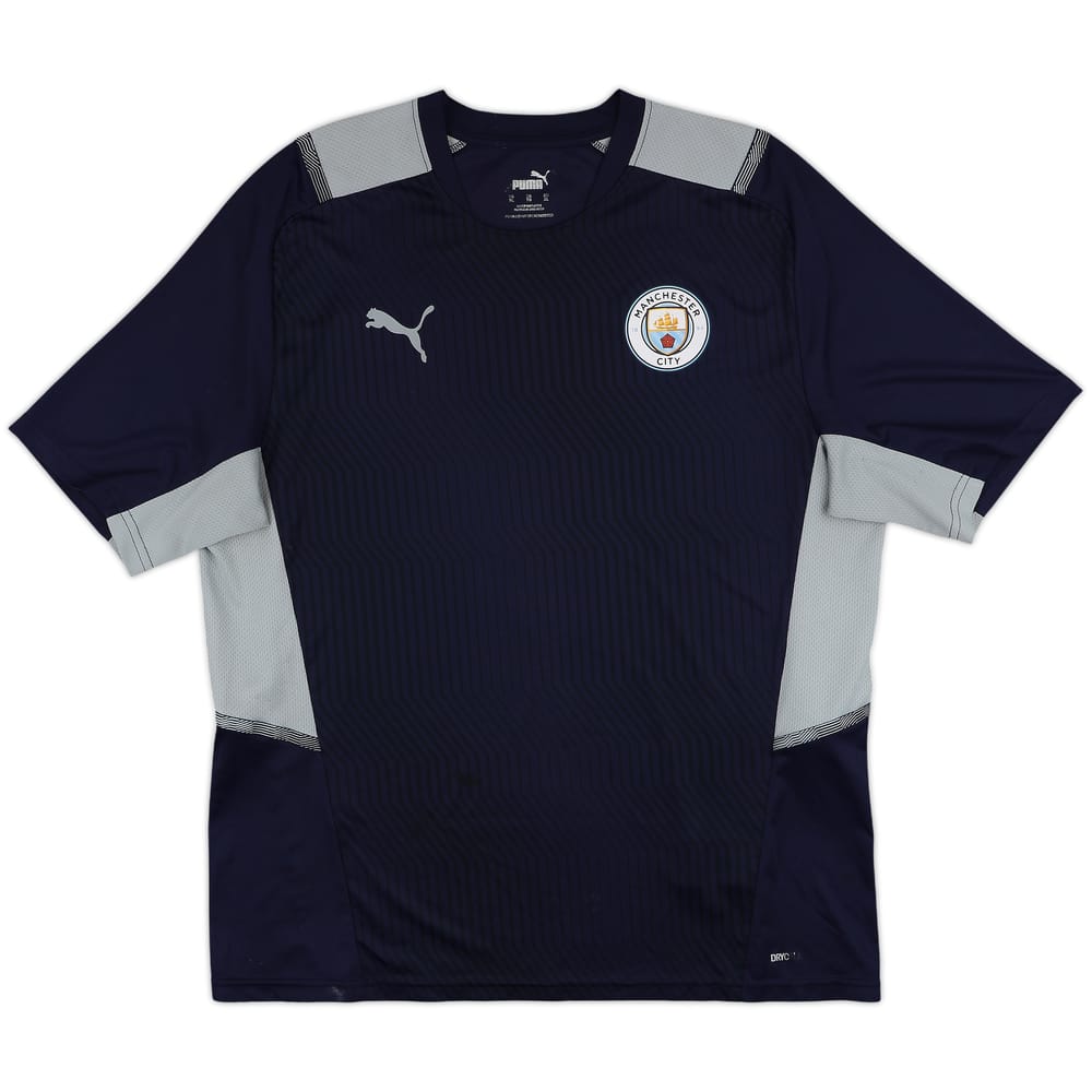 2021-22 Manchester City Puma Training Shirt - 6/10 - (XL)