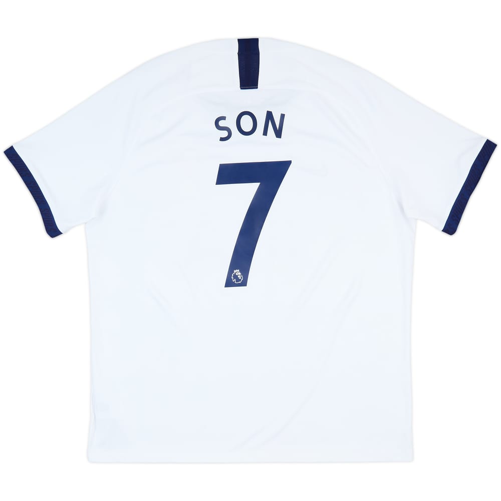 2019-20 Tottenham Home Shirt Son #7 - 9/10 - (XL)