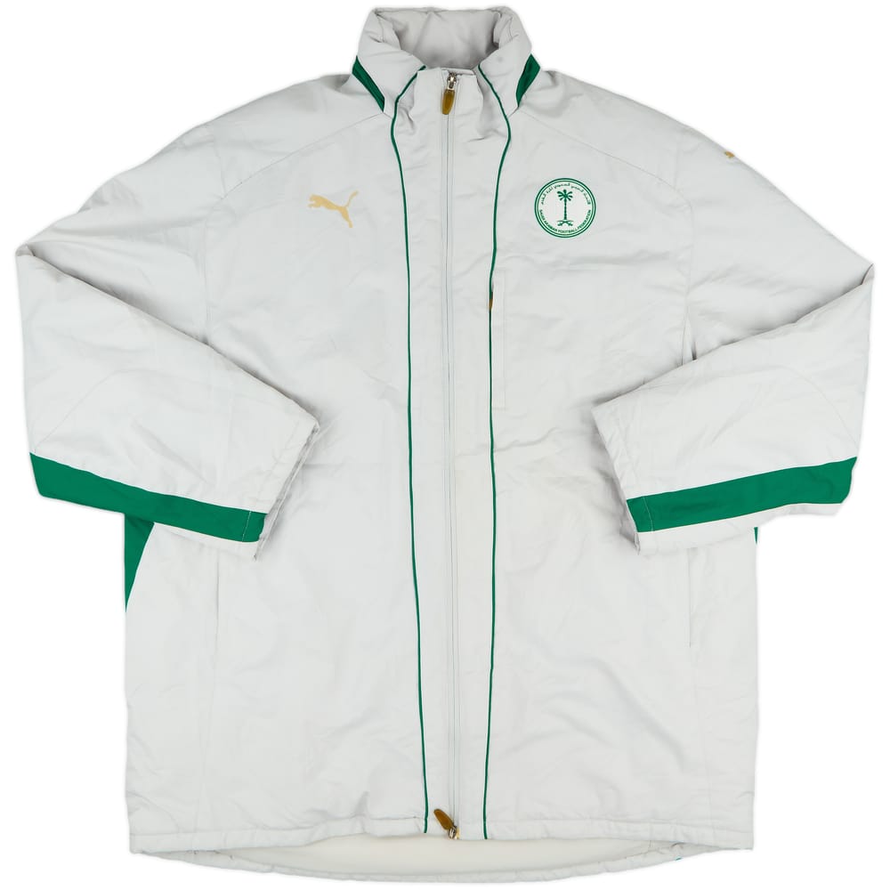 2008-10 Saudi Arabia Puma Padded Bench Coat - 5/10 - (XL)