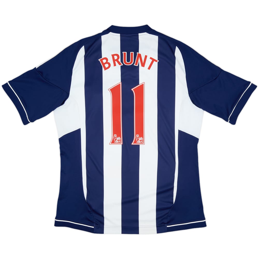 2012-13 West Brom Home Shirt Brunt #11 - 6/10 - (L)