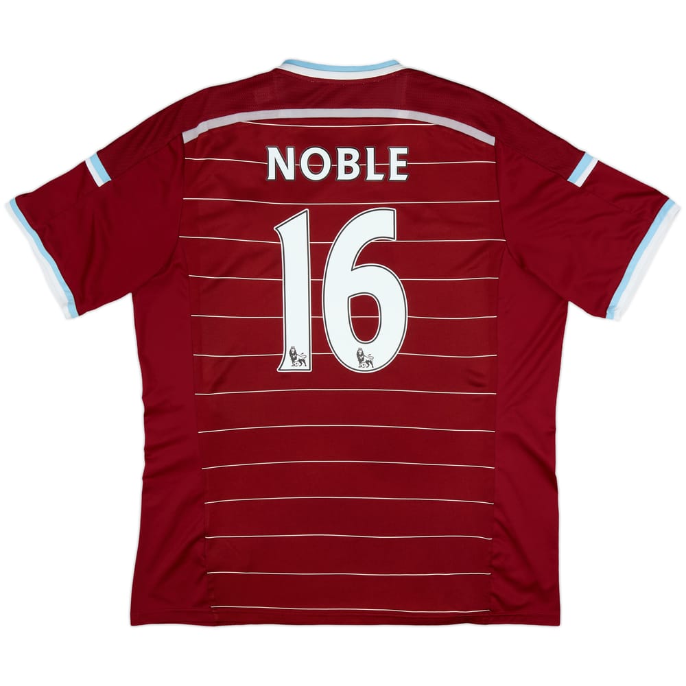 2014-15 West Ham Home Shirt Noble #16 - 8/10 - (XXL)