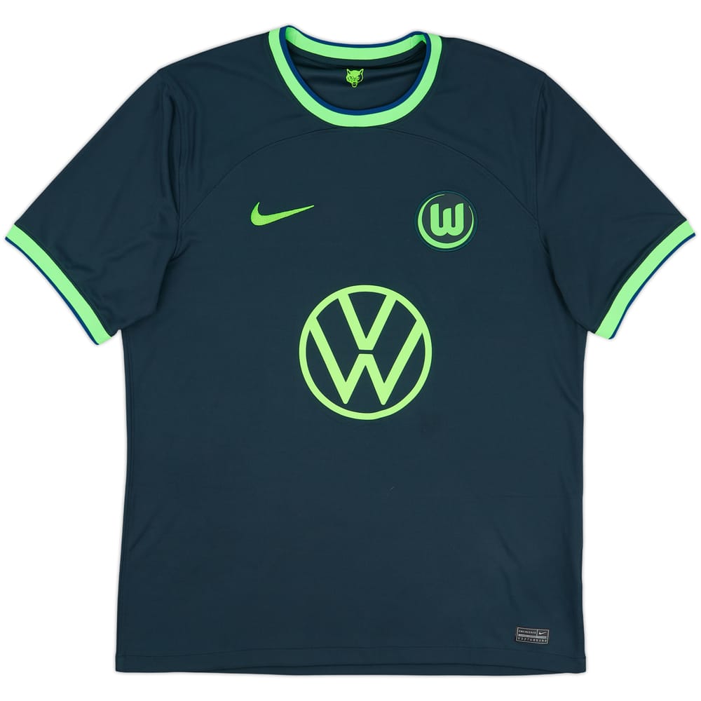 2022-23 Wolfsburg Away Shirt - 8/10 - (L)