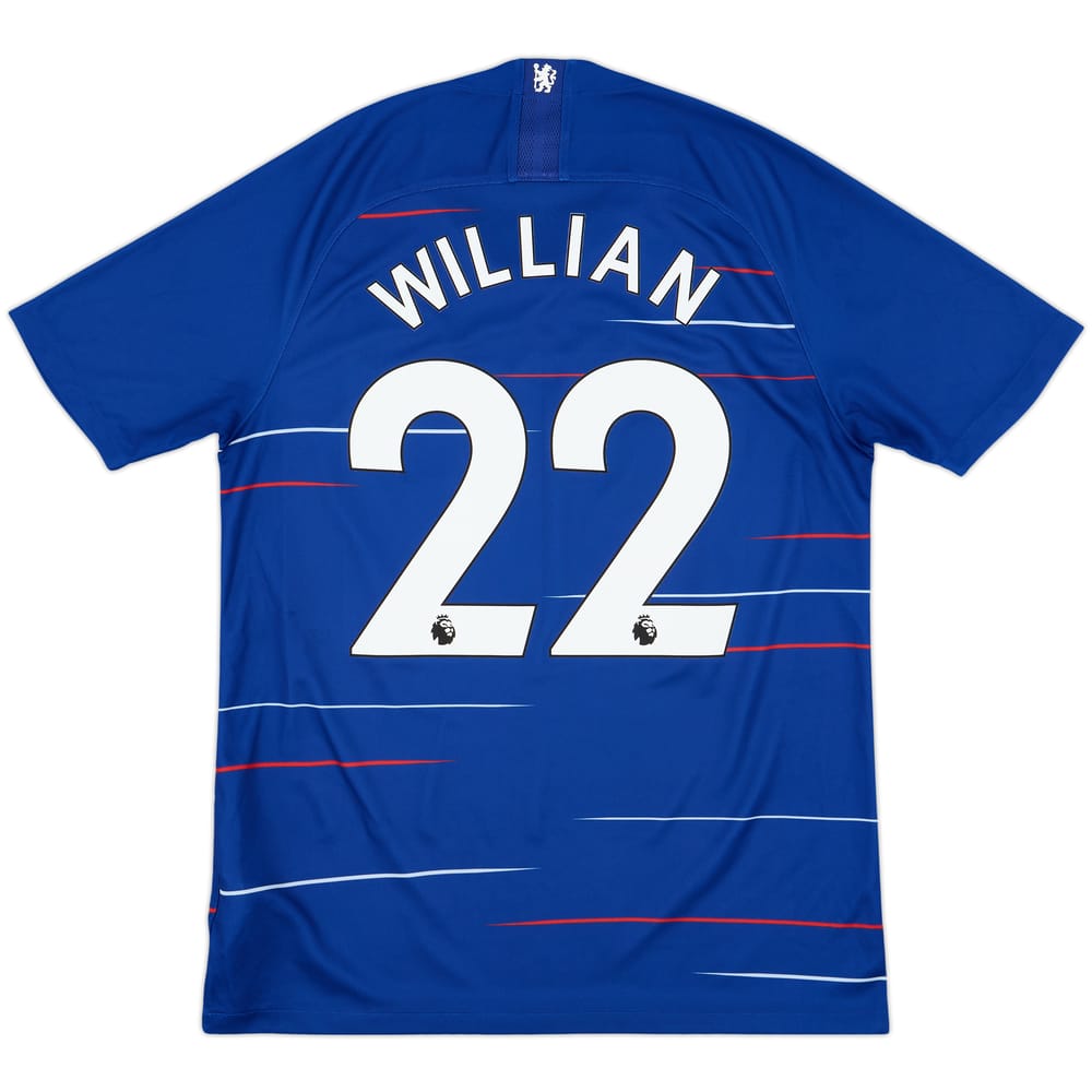 2018-19 Chelsea Home Shirt Willian #22 - 9/10 - (M)