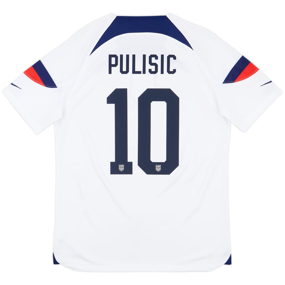 2022-23 USA Home Shirt Pulisic #10 - 8/10 - (M)