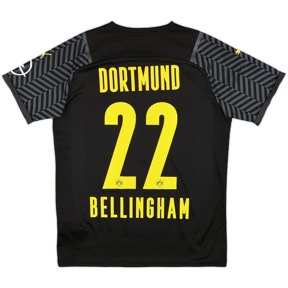 2021-22 Borussia Dortmund Away Shirt Bellingham #22 - 8/10 - (M)