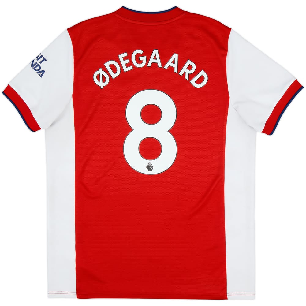2021-22 Arsenal Home Shirt Odegaard #8 - 6/10 - (XL)