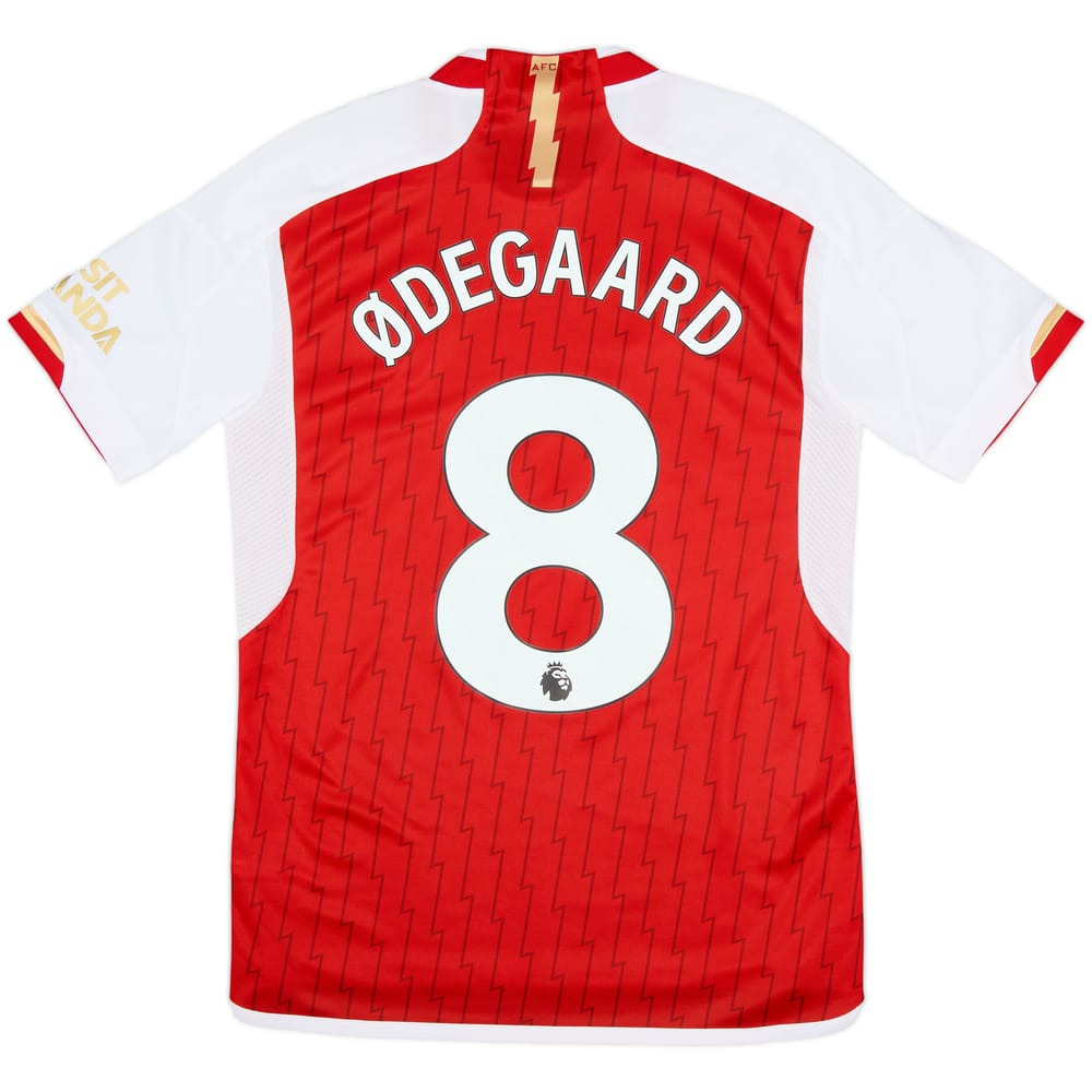 2023-24 Arsenal Home Shirt Odegaard #8 - 10/10 - (S)
