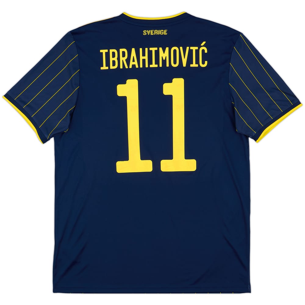 2020-22 Sweden Away Shirt Ibrahimovic #11 - 10/10 - (L)