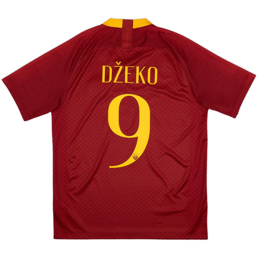 2018-19 Roma Home Shirt Dzeko #9 - 9/10 - (M)