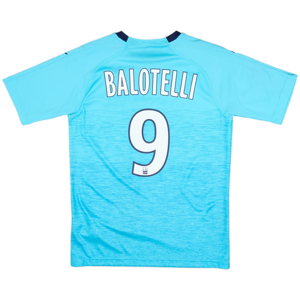 2018-19 Olympique Marseille Third Shirt Balotelli #9 - 10/10 - (S)
