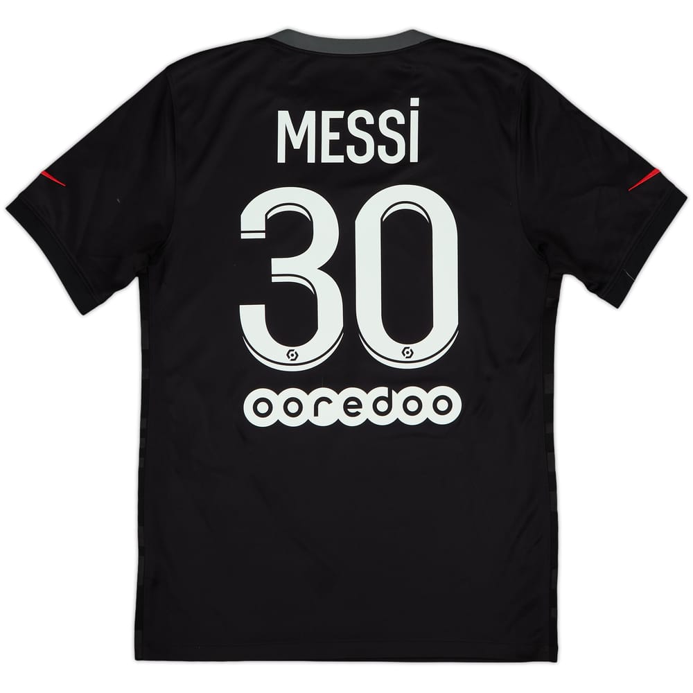 2021-22 Paris Saint-Germain Third Shirt Messi #30 - 10/10 - (S)