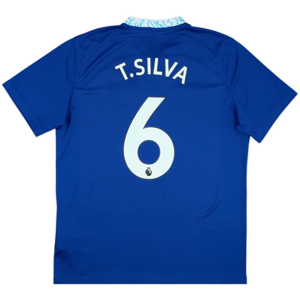2022-23 Chelsea Home Shirt T.Silva #6 - 10/10 - (L)