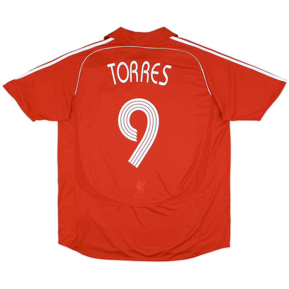 2006-08 Liverpool Home Shirt Torres #9 - 6/10 - (XL)