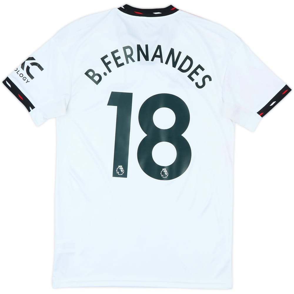 2022-23 Manchester United Away Shirt Fernandes #18 - 6/10 - (S)