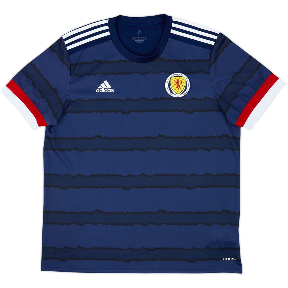 2020-22 Scotland Home Shirt - 9/10 - (XL)