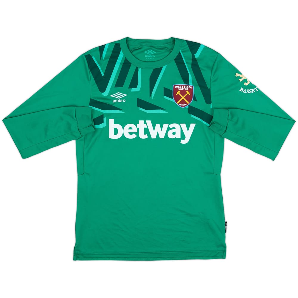 2019-20 West Ham GK Shirt - 9/10 - (M)