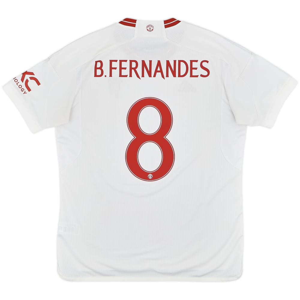 2023-24 Manchester United Third Shirt B.Fernandes #8 - 8/10 - (L)