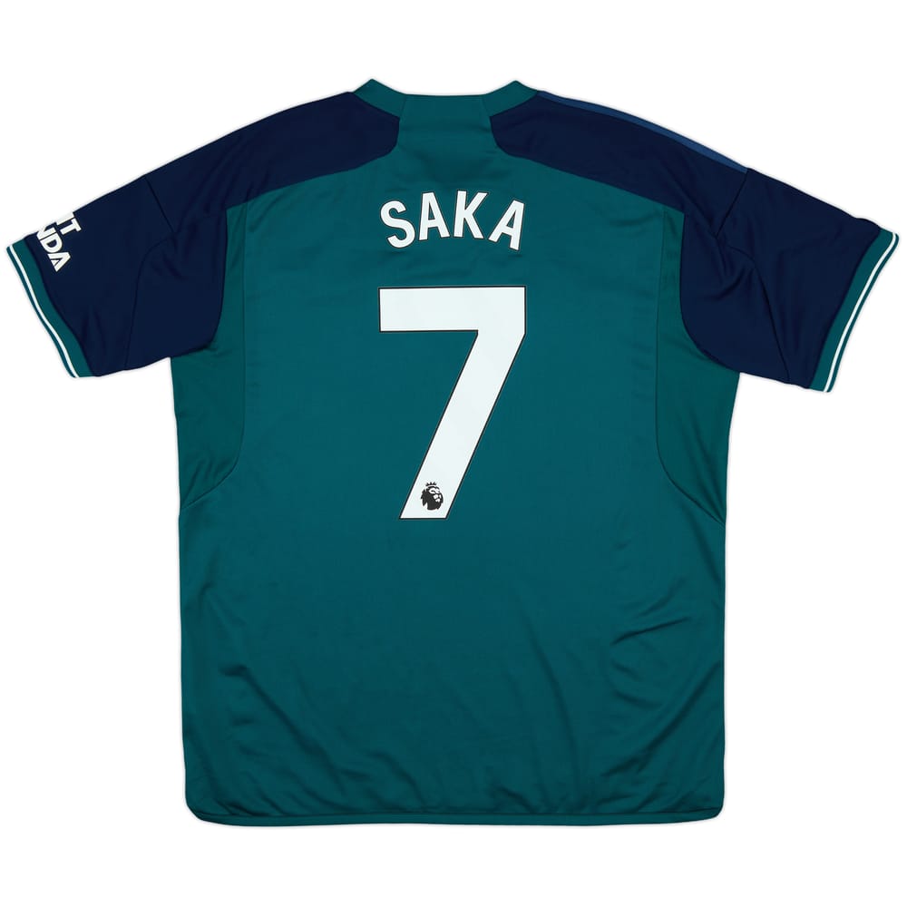 2023-24 Arsenal Third Shirt Saka #7 - 10/10 - (XL)