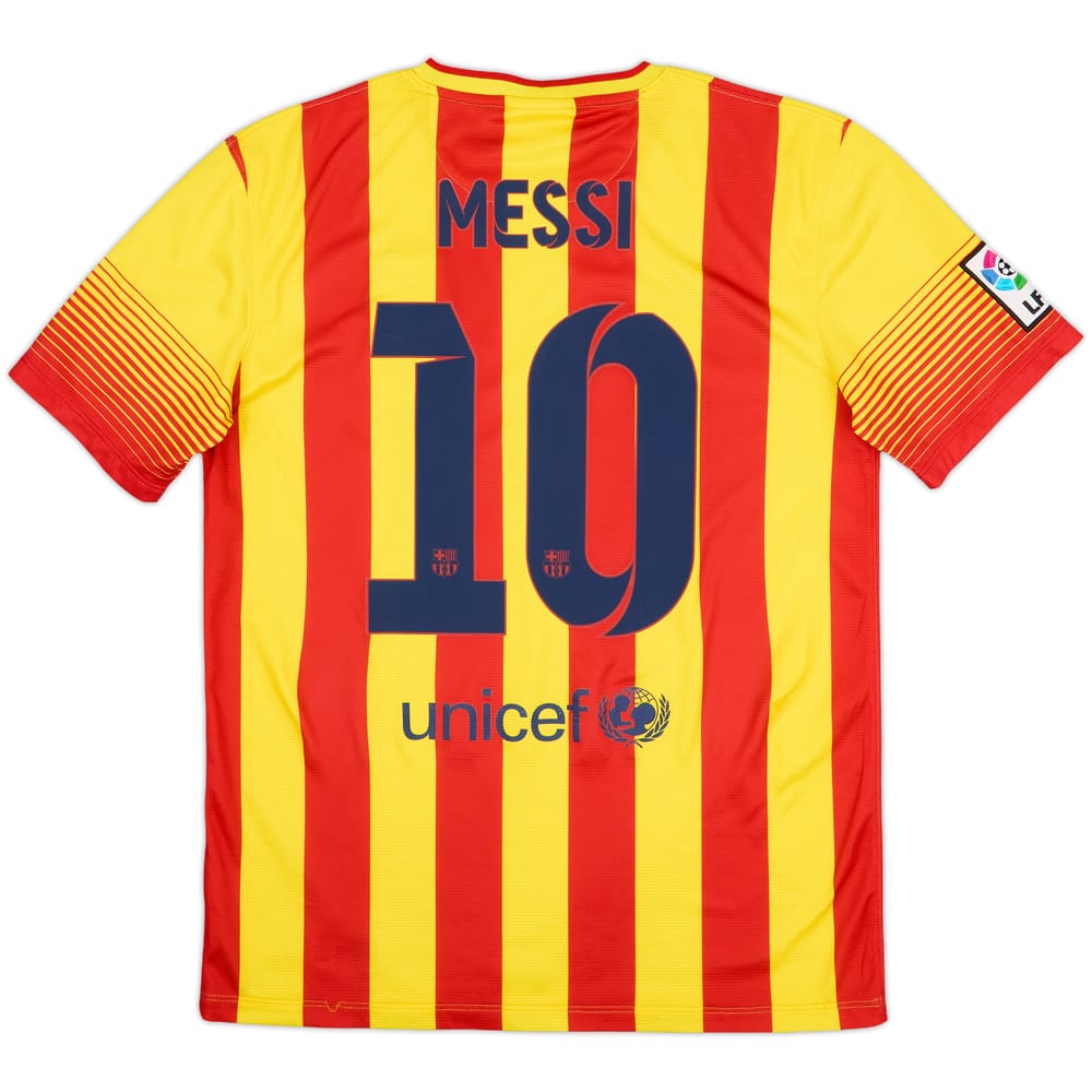 2013-15 Barcelona Away Shirt Messi #10 - 9/10 - (M)