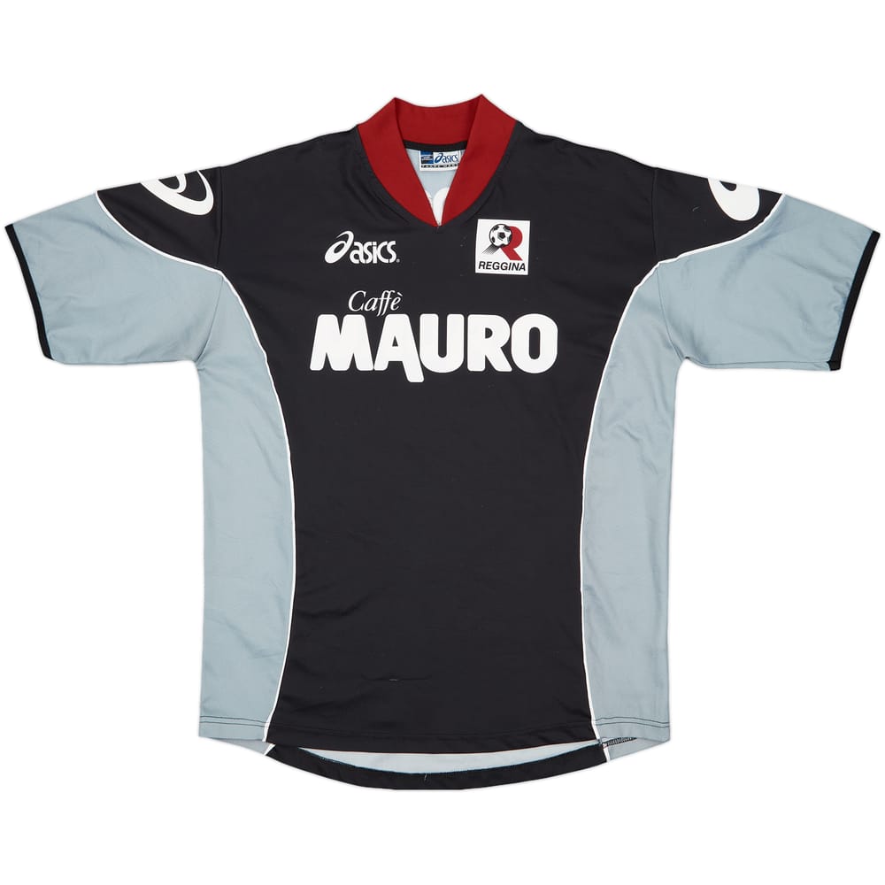 2001-02 Reggina Asics Training Shirt - 7/10 - (M)
