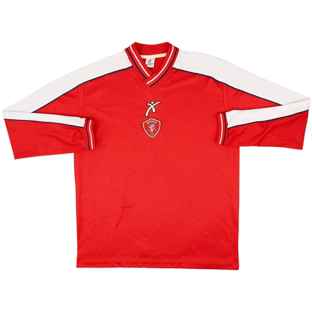 2002-03 Perugia Galex Training L/S Shirt - 7/10 - (L)
