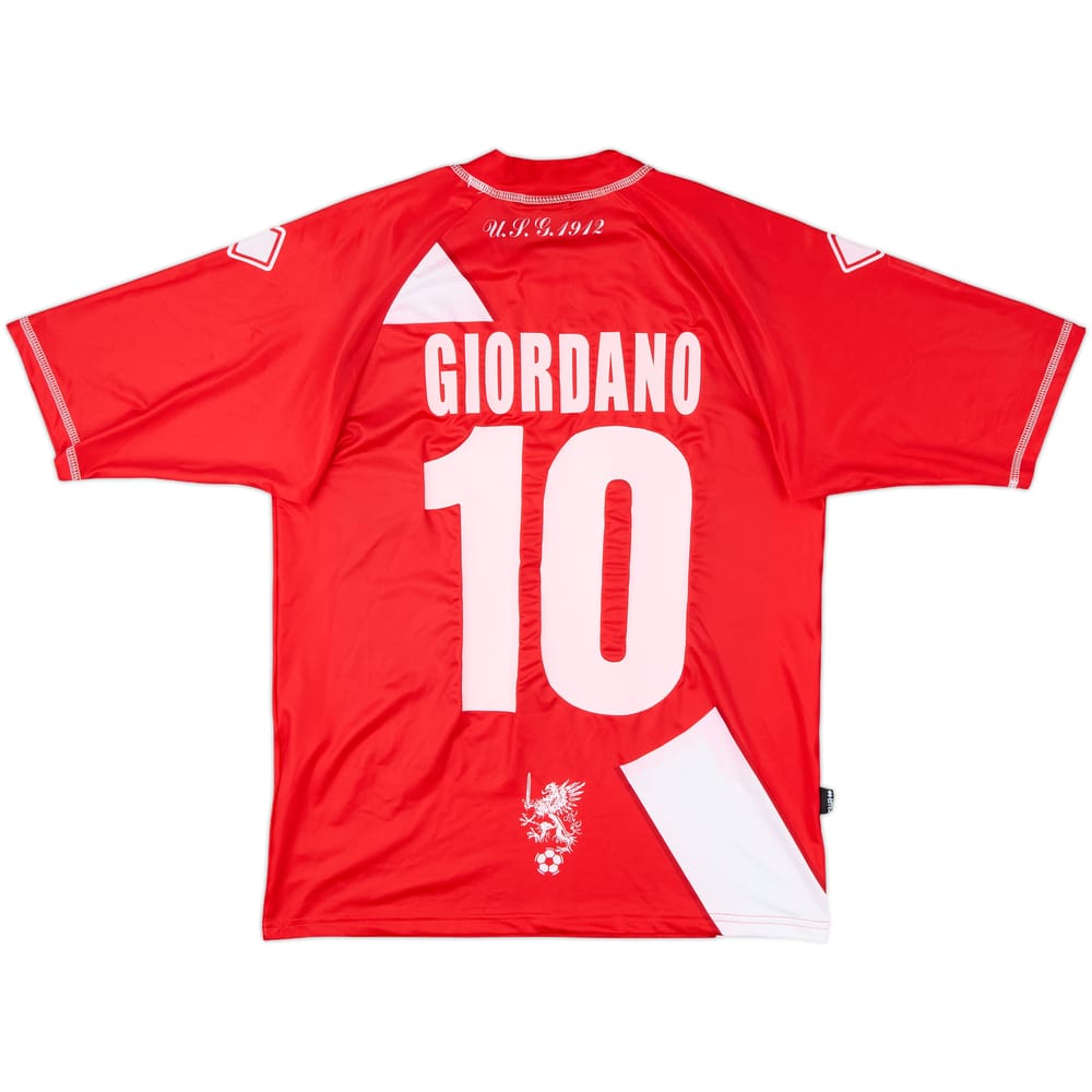 2010-11 Grosseto Home Shirt Giordano #10 - 9/10 - (M)