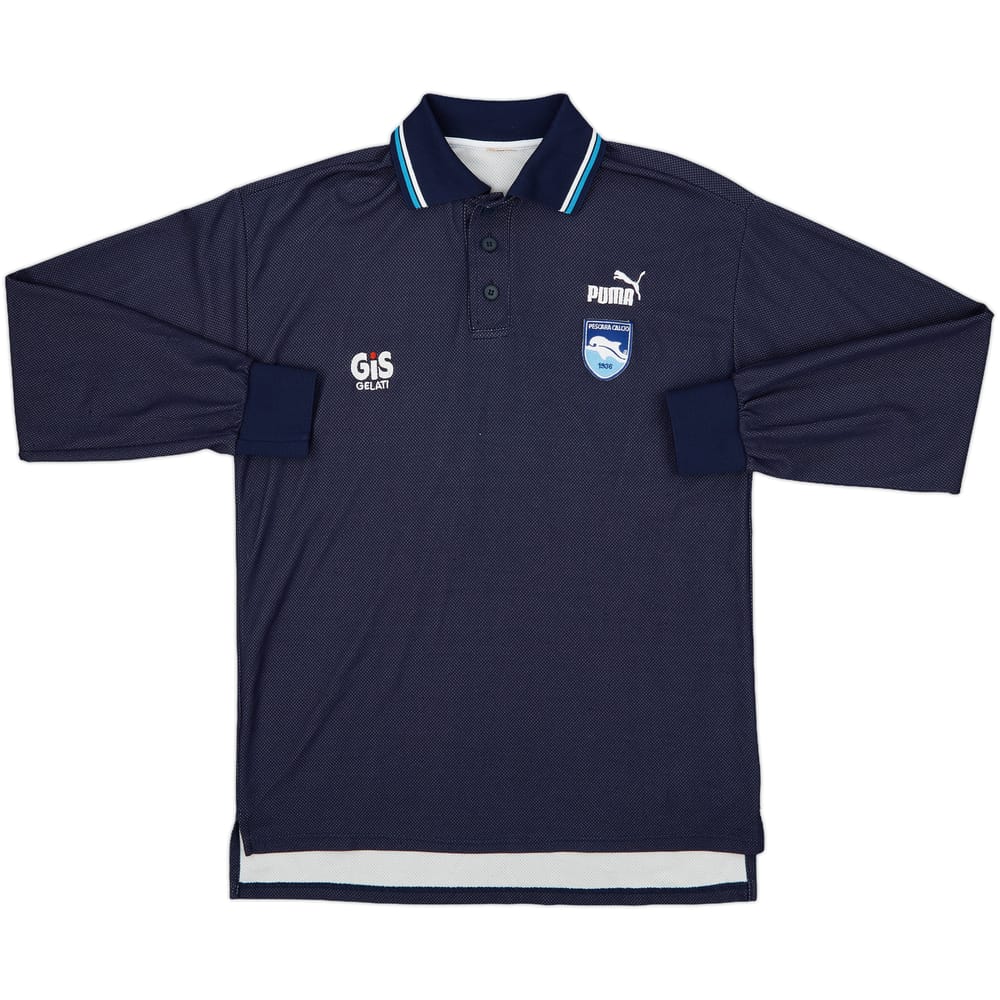 1997-98 Pescara Puma Polo L/S Shirt - 8/10 - (L)