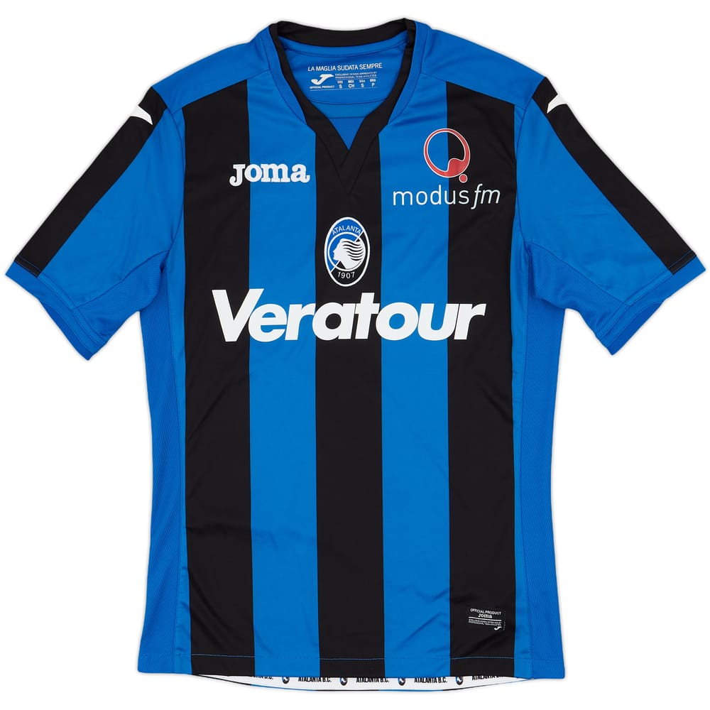 2017-18 Atalanta Home Shirt - 10/10 - (S)