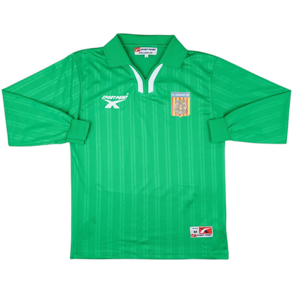 1990s Sport Point Template L/S Shirt (Catanzaro) - 8/10 - (M)