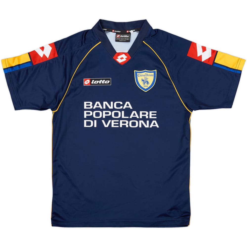 2003-04 Chievo Verona Lotto Training Shirt - 8/10 - (S)