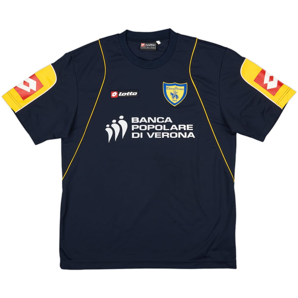 2006-07 Chievo Verona Lotto Training Shirt - 8/10 - (L)