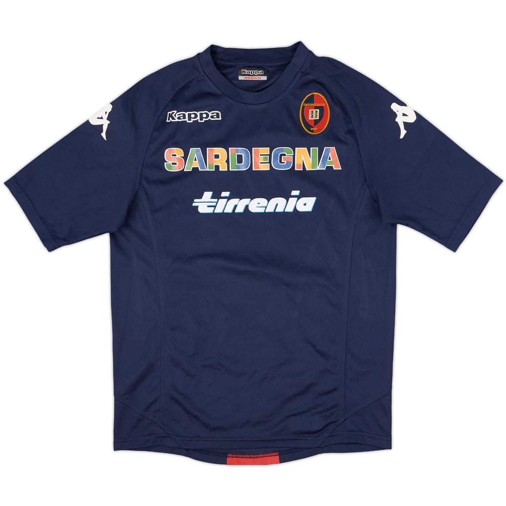 2013-14 Cagliari Kappa Training Shirt - 6/10 - (M)