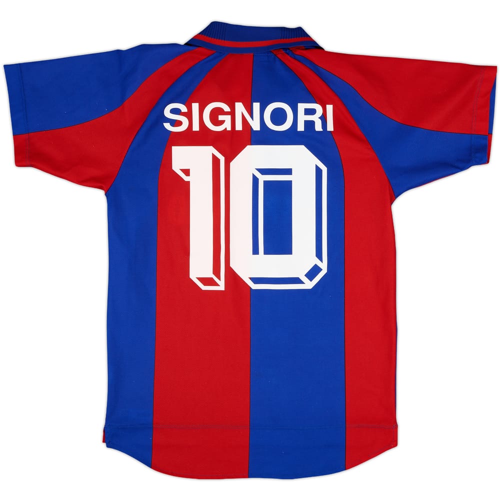 1998-99 Bologna Home Shirt Signori #10 - 8/10 - (S)