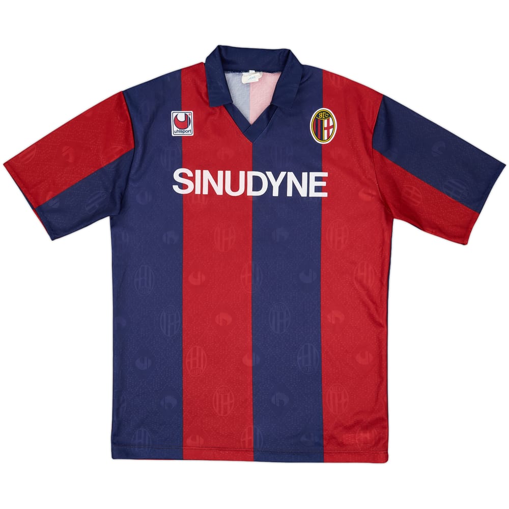 1991-93 Bologna Basic Home Shirt - 9/10 - (XL)