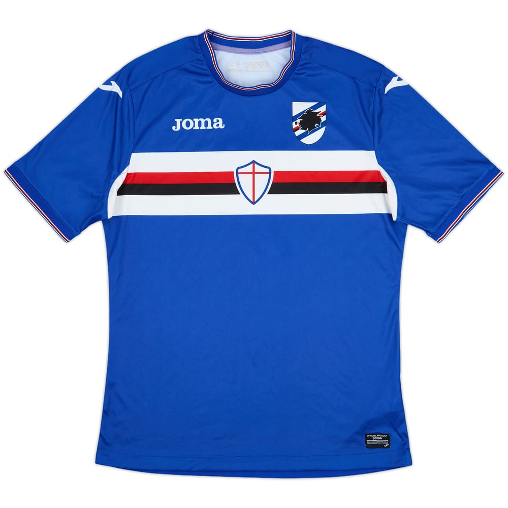 2016-17 Sampdoria Basic Home Shirt #7 - 7/10 - (L)