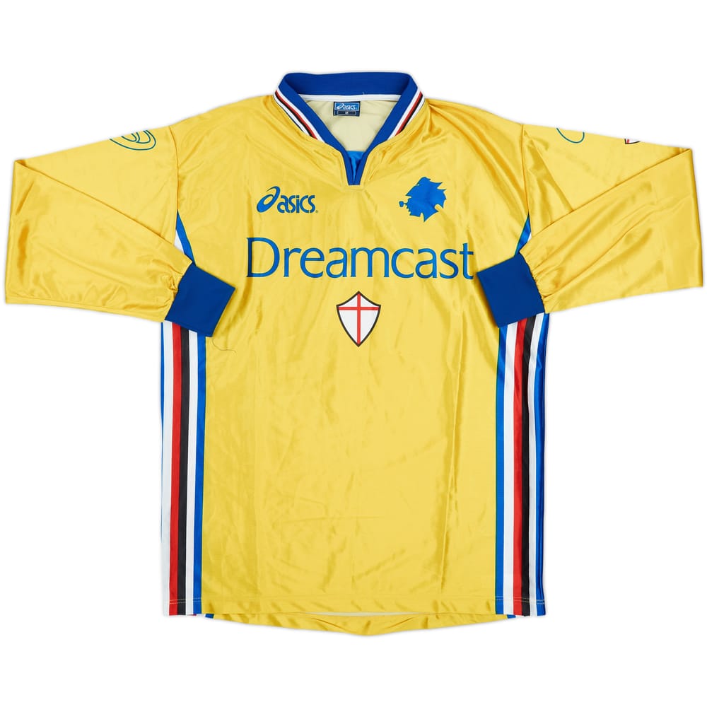 1999-00 Sampdoria Third L/S Shirt - 9/10 - (M)