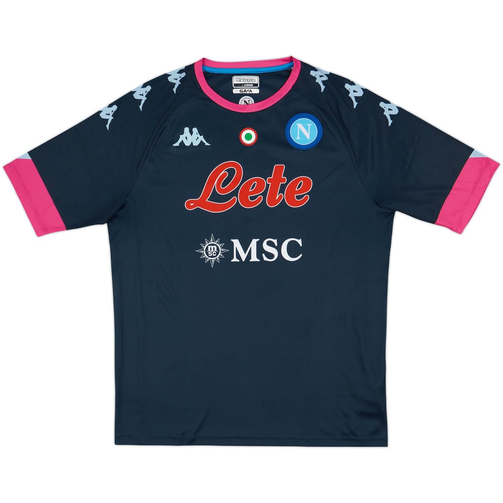 2020-21 Napoli Third Shirt - 8/10 - (XL)