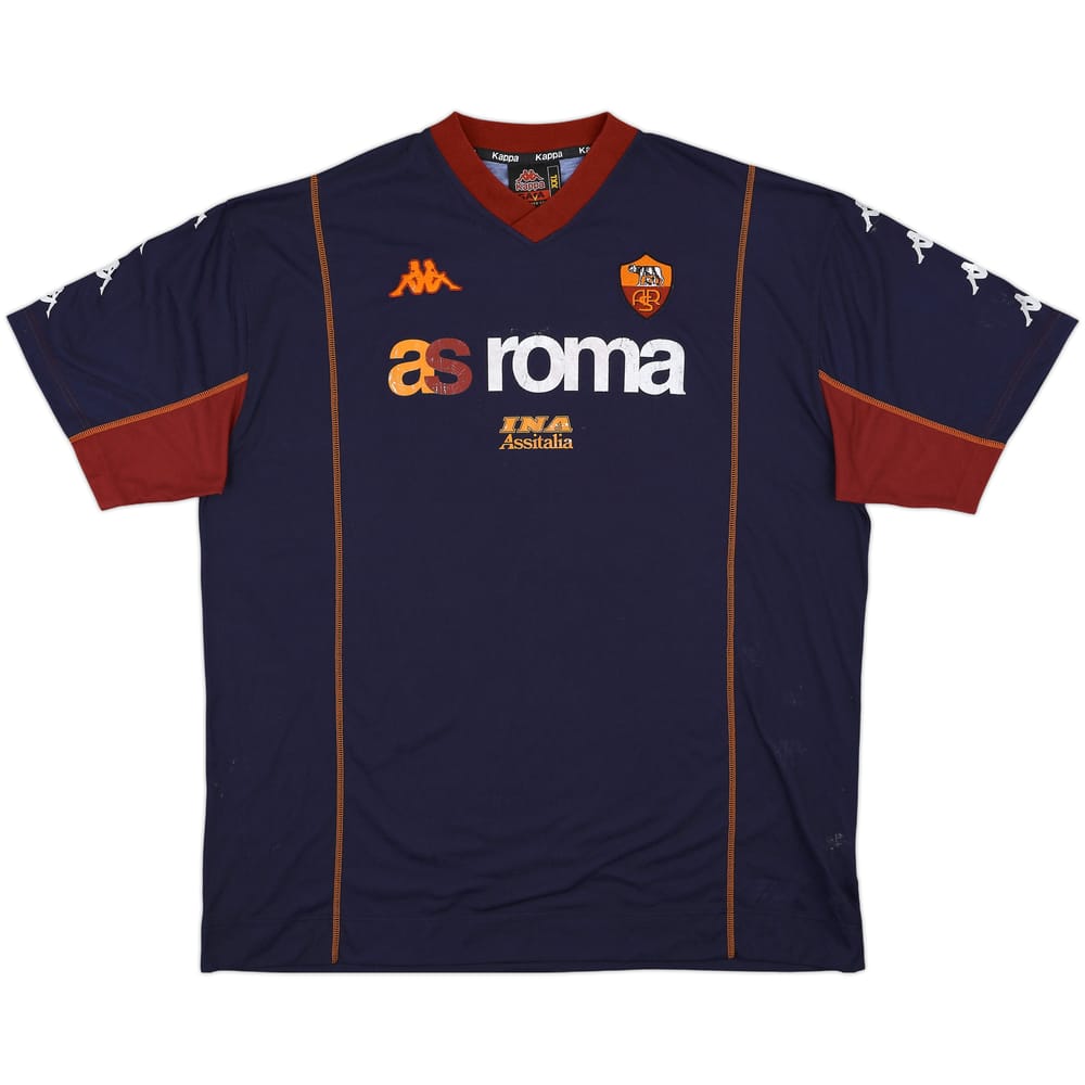 2000-01 Roma Kappa Training Shirt - 5/10 - (XXL)