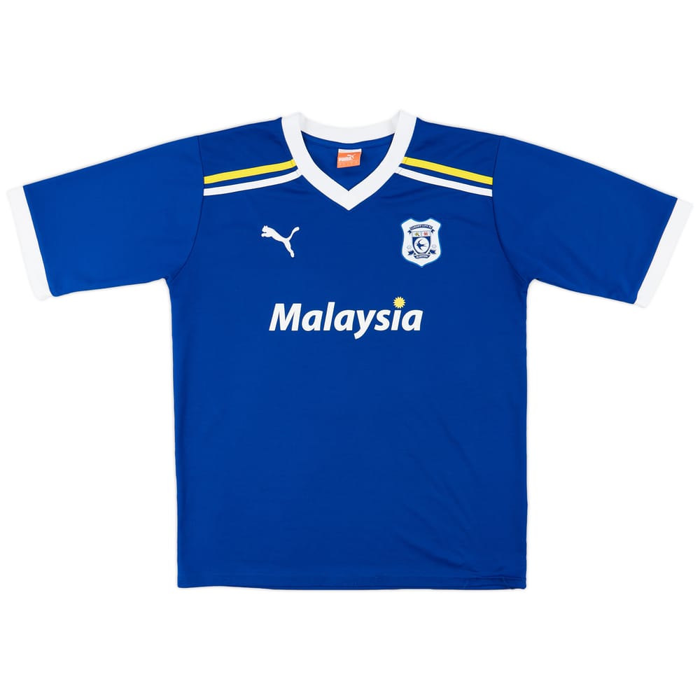 2011-12 Cardiff Home Shirt - 8/10 - (L)