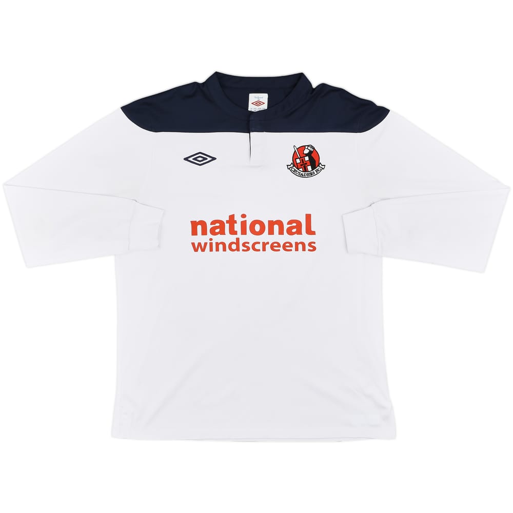 2012-13 Crusaders Away L/S Shirt - 6/10 - (M)