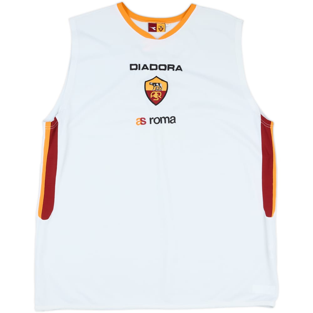 2003-04 Roma Diadora Training Vest - 8/10 - (XL)