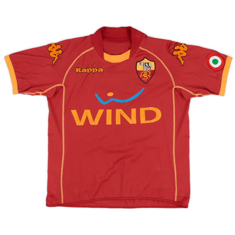 2008-09 Roma Home Shirt - 5/10 - (XS)