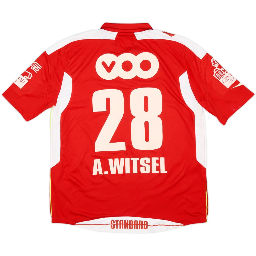 2009-10 Standard Liege Home Shirt A.Witsel #28 - 5/10 - (S)