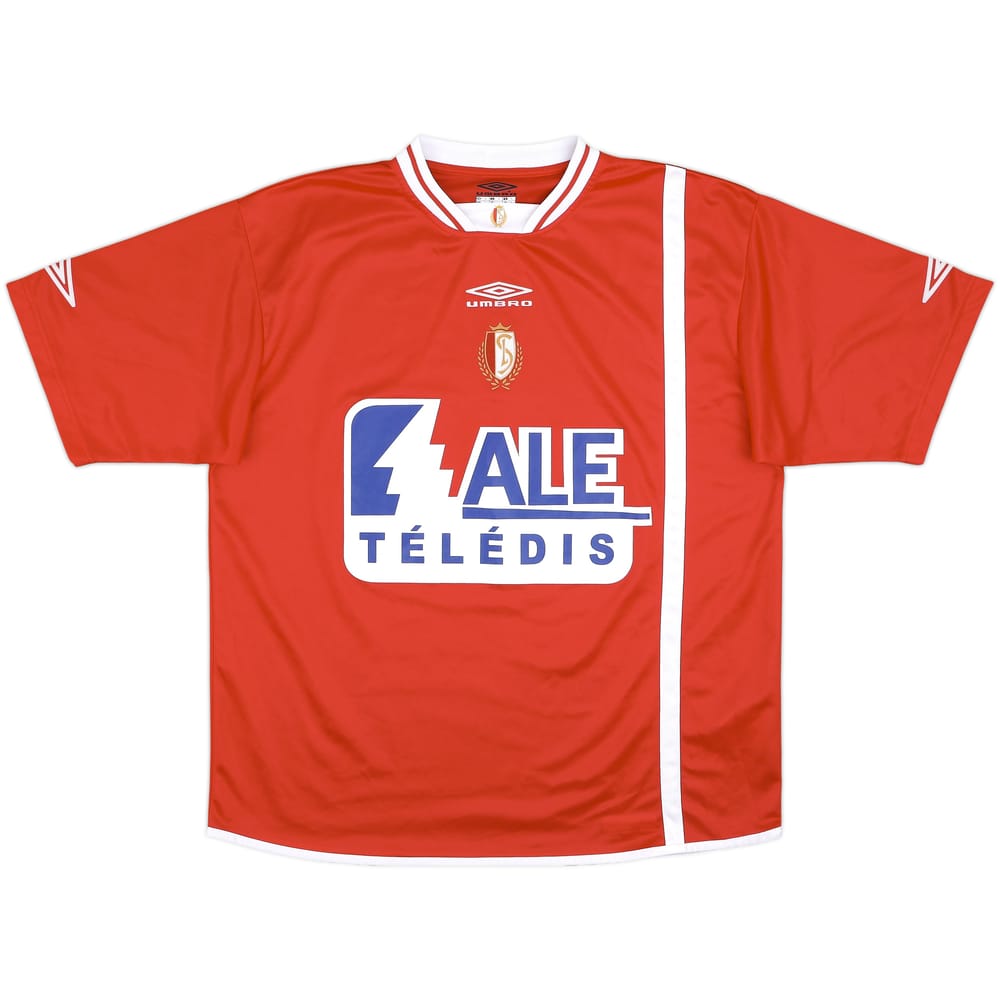 2000-01 Standard Liege Home Shirt - 8/10 - (XL)