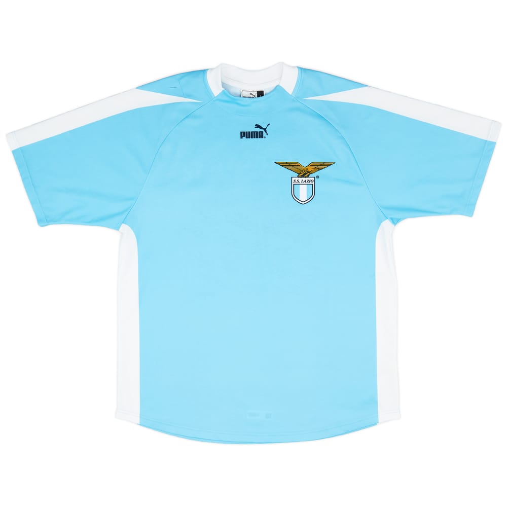 2003-04 Lazio 'Signed' Basic Home Shirt - 8/10 - (L)