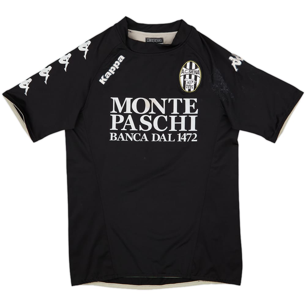2009-10 AC Siena Kappa Training Shirt - 5/10 - (XS)