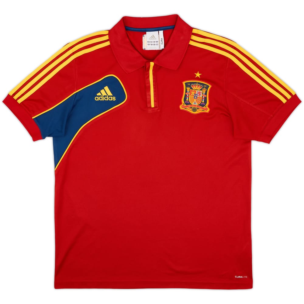 2012-13 Spain adidas Polo Shirt - 9/10 - (L/XL)